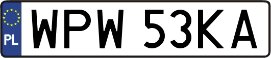 WPW53KA
