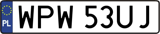 WPW53UJ