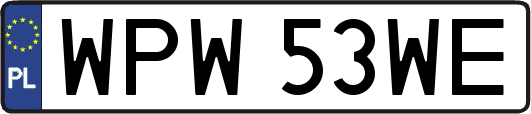 WPW53WE