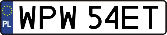 WPW54ET