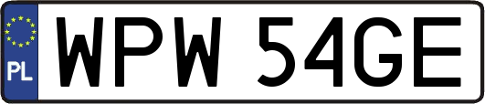 WPW54GE