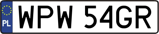 WPW54GR