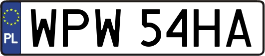 WPW54HA