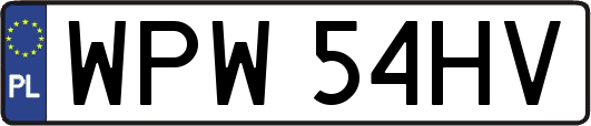 WPW54HV