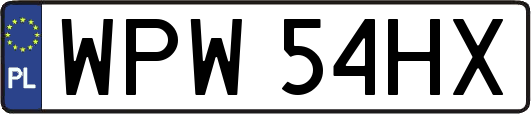 WPW54HX