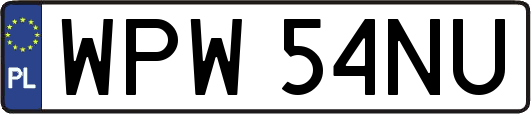 WPW54NU