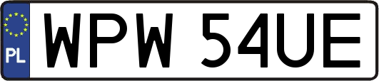 WPW54UE