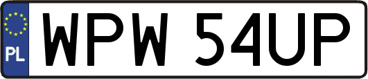 WPW54UP