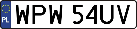 WPW54UV