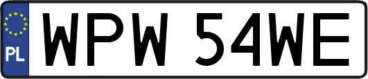 WPW54WE