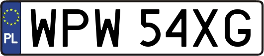 WPW54XG