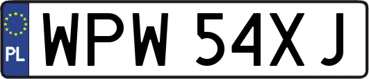 WPW54XJ