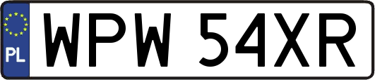 WPW54XR