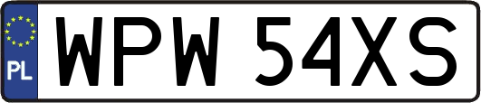 WPW54XS