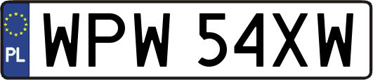 WPW54XW