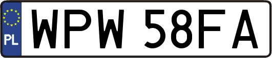 WPW58FA