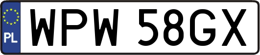 WPW58GX