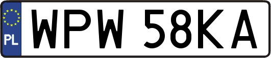 WPW58KA