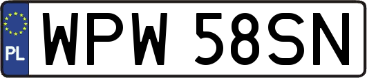 WPW58SN