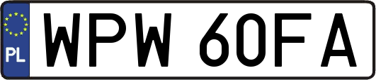 WPW60FA