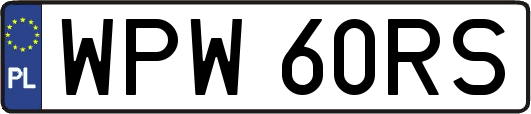 WPW60RS