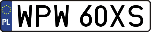 WPW60XS