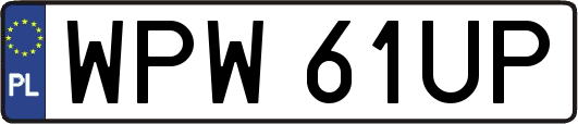 WPW61UP