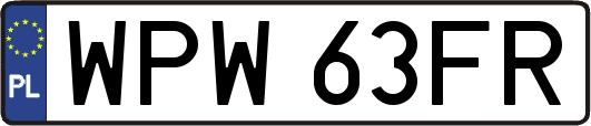 WPW63FR