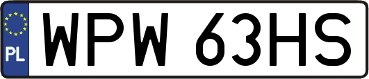 WPW63HS