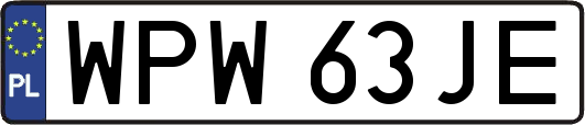 WPW63JE