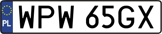 WPW65GX