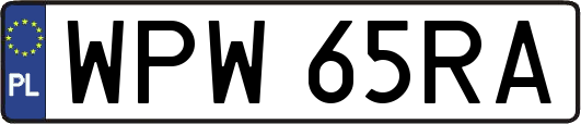 WPW65RA