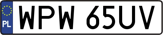 WPW65UV