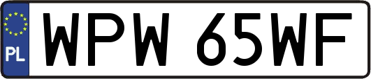 WPW65WF