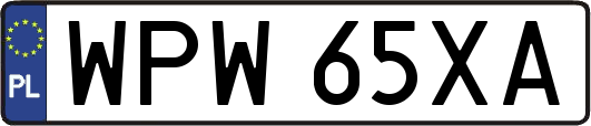 WPW65XA