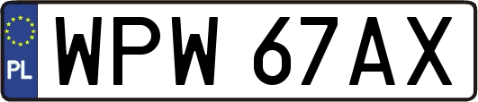 WPW67AX