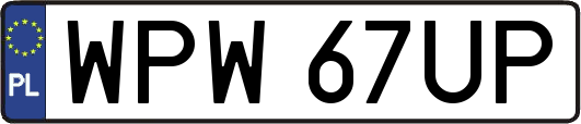 WPW67UP