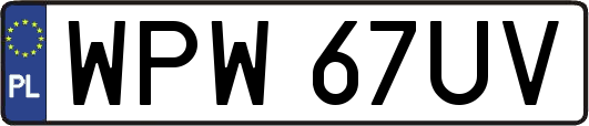 WPW67UV