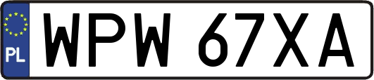 WPW67XA