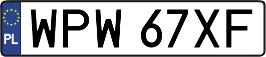 WPW67XF