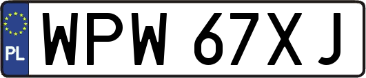 WPW67XJ