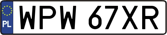WPW67XR