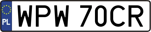 WPW70CR