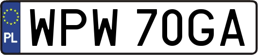 WPW70GA