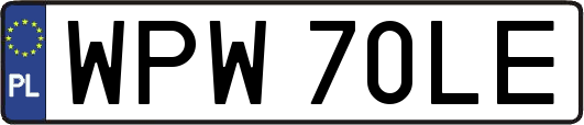 WPW70LE