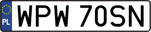 WPW70SN