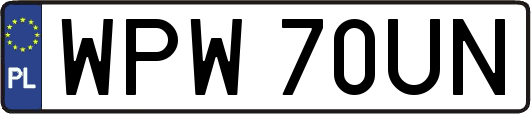 WPW70UN