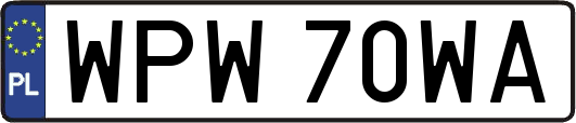 WPW70WA