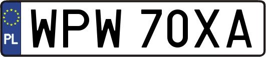 WPW70XA