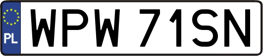 WPW71SN